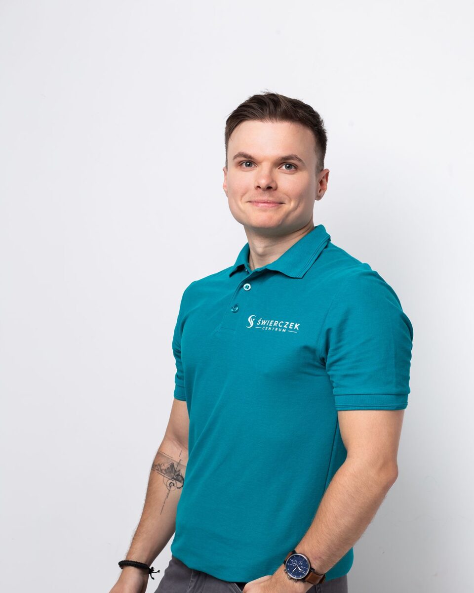 Mateusz Świerczek, psycholog i trener, właściciel Świerczek Centrum